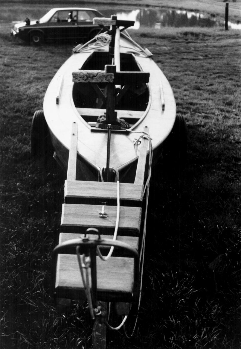 ISLAND IMAGE (log canoe)